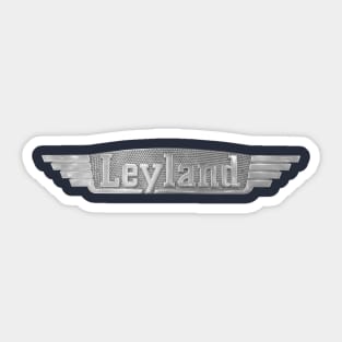 Vintage Leyland commercial vehicle badge Sticker